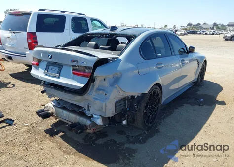 2022 BMW M3 Competition z USA, uszkodzony, nr VIN WBS33AY05NFL75328